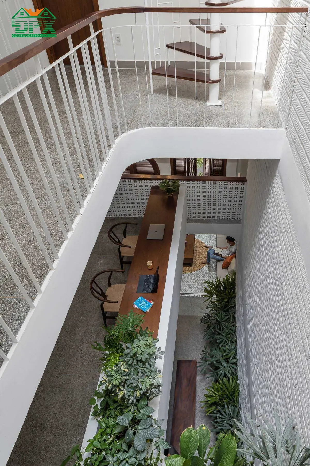 Giếng trời đẹp - thiết kế dành cho những ngôi nhà hiện đại