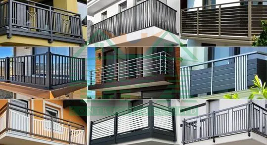 Mẫu lan can hiện đại - độc đáo