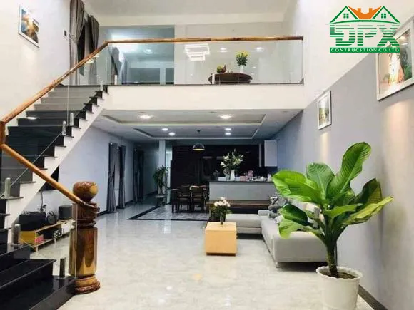 Mẫu nhà gác lửng 6x15m hiện đại tại Quận 12