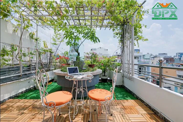 Bạn thậm trí có thể trồng một vườn rau trên khoảng sân bé nhỏ của mình nếu muốn
