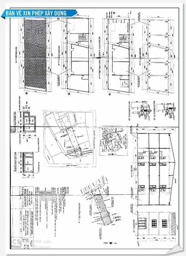 Bản vẽ xin phép xây dựng Bản vẽ xin phép xây dựng