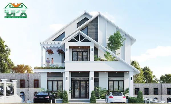Biệt thự mái thái đẹp và ấn tượng Biệt thự mái thái đẹp và ấn tượng