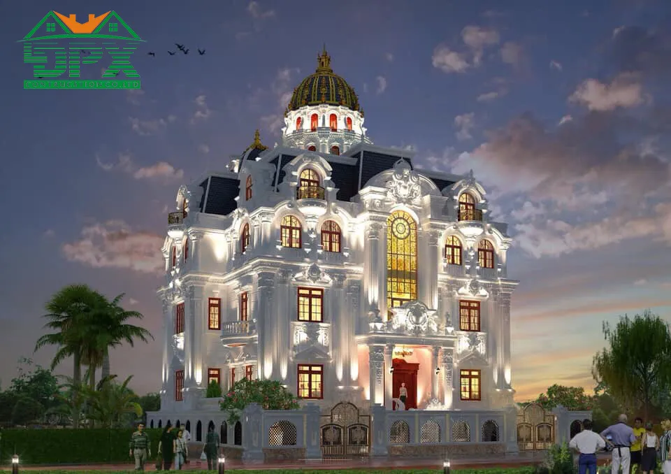 Biệt thự phong cách cổ điển Biệt thự phong cách Cổ điển