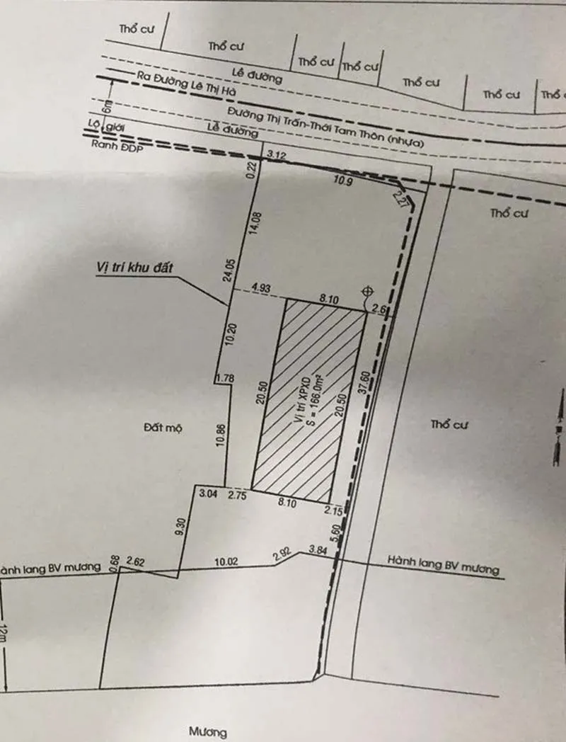 Diện tích xây dựng Diện tích xây dựng