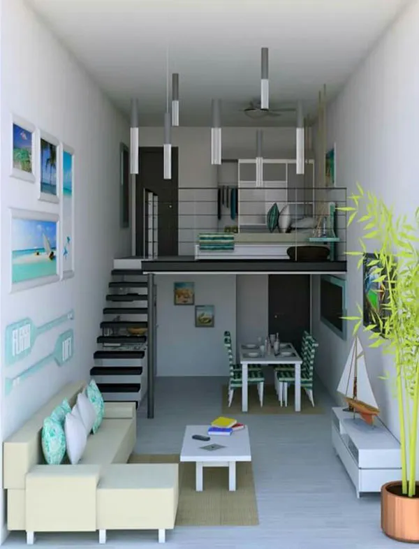 Gác lửng cho nhà nhỏ hẹp Gác lửng cho nhà nhỏ hẹp