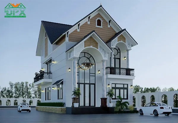 Mẫu biệt thự 2 tầng mái Thái đẹp Mẫu biệt thự 2 tầng mái Thái đẹp
