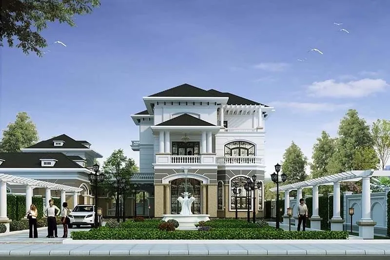Mẫu nhà tân cổ điển
