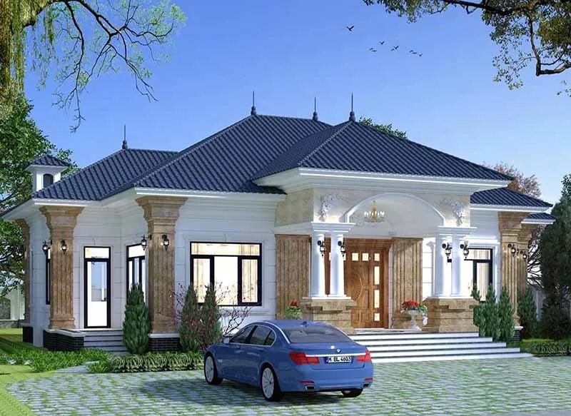 Mẫu nhà vườn đẹp