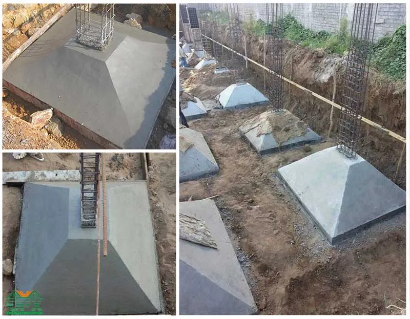 Móng đơn cho nhà thấp tầng, nhà cấp 4