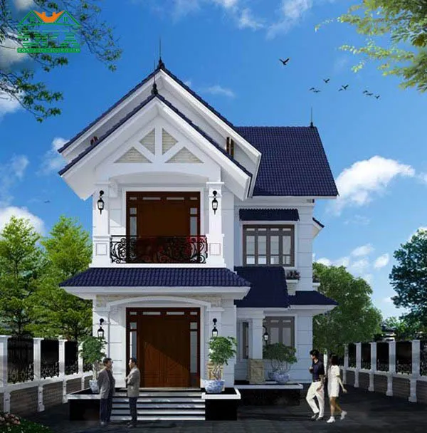 Nhà mái Thái chữ L đẹp Nhà mái Thái chữ L đẹp