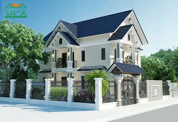 Nhà 2 tầng đẹp ở nông thôn Nhà 2 tầng đẹp ở nông thôn