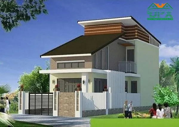 Nhà 1 trệt 1 lửng cấp 4 Nhà 1 trệt 1 lửng cấp 4 với diện tích 5x12m