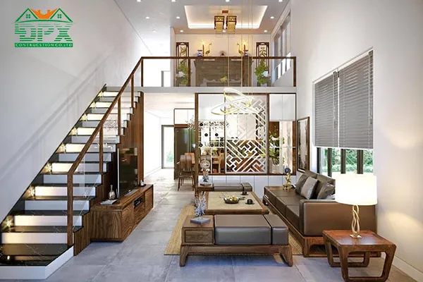 Nhà cấp 4 có gác lửng đẹp Nhà cấp 4 có gác lửng cực đẹp