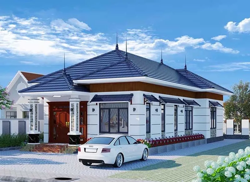 Nhà đẹp 1 tầng