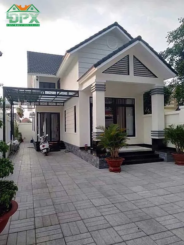 Nhà mái thái gác lửng Nhà mái thái gác lửng đẹp hút hồn