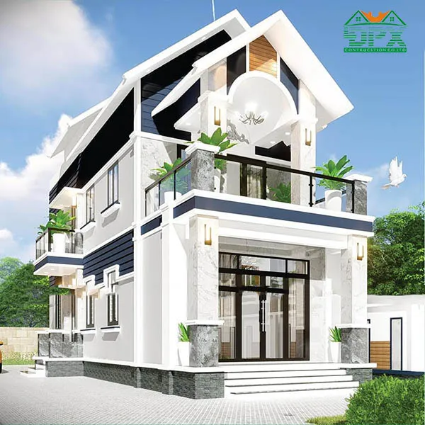 Nhà ống mái thái đẹp và hiện đại Nhà ống mái thái đẹp và hiện đại