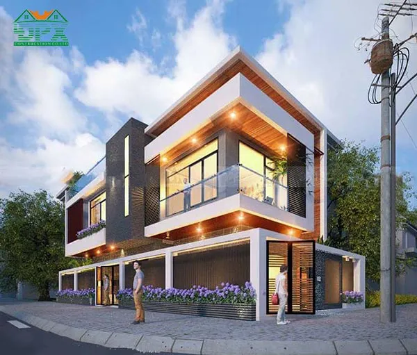 Nhà phố 2 mặt tiền