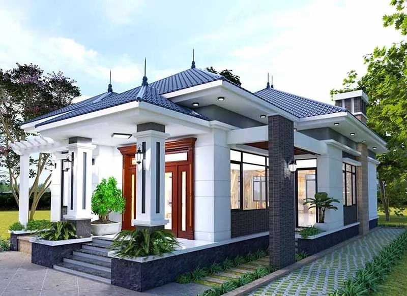 Mẫu nhà vườn sang trọng