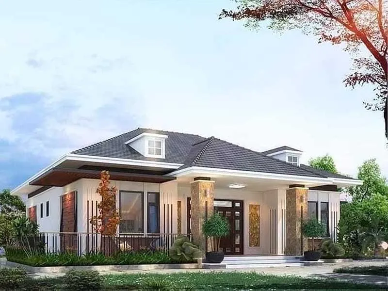 Nhà vườn đẹp và tinh tế