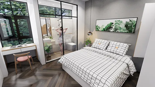 Nội thất phòng ngủ trẻ trung Nội thất phòng ngủ trẻ trung