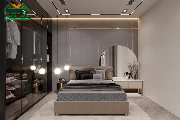 Những màu sắc trầm ấm giúp gian phòng trở nên thoải mái và thư giãn hơn