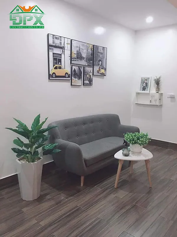 Tuy là mẫu nhà nhỏ hẹp 3m nhưng cũng nên có không gian sinh hoạt và giải trí ấm cúng