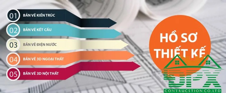 Thành phần hồ sơ theo đơn giá thiết kế nhà Thành phần hồ sơ thiết kế