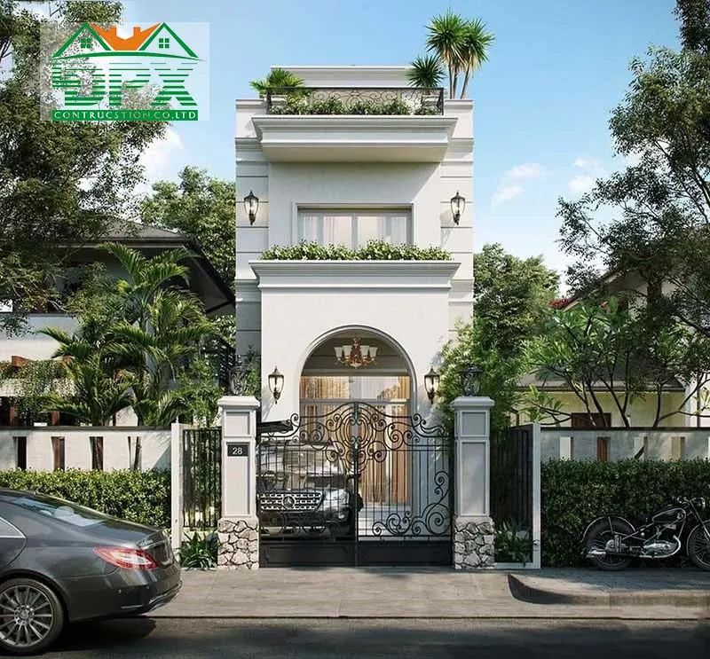 Thiết kế kiến trúc nhà phố