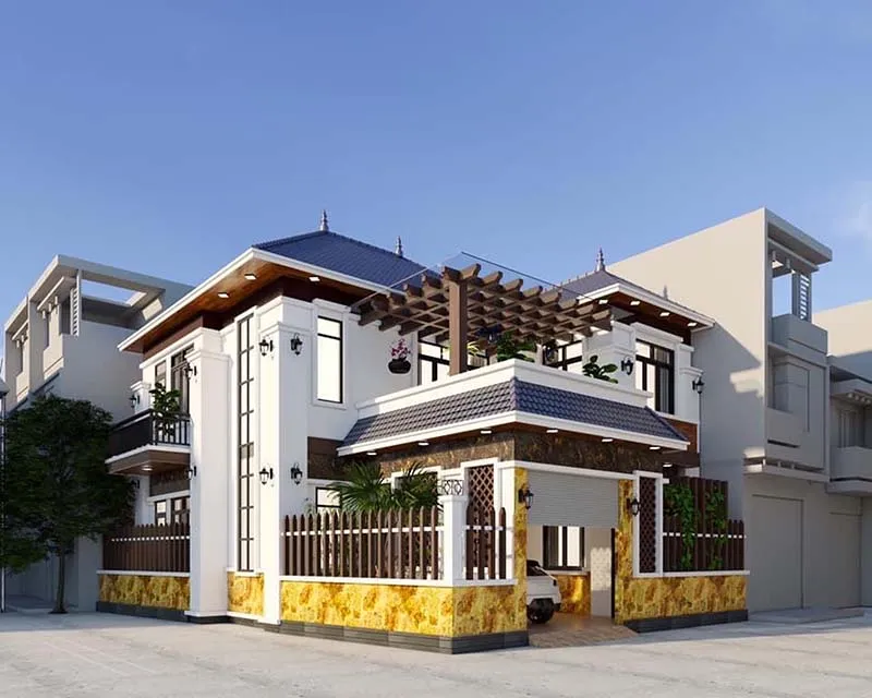 Thiết kế nhà 2 tầng đẹp