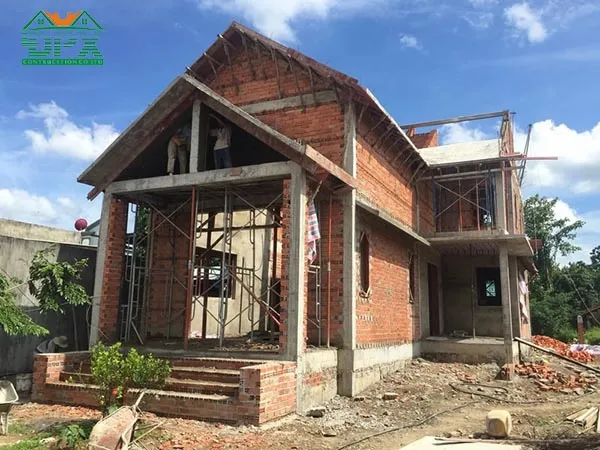 Xây dựng phần thô nhà cấp 4 Xây dựng phần thô nhà cấp 4 mái thái
